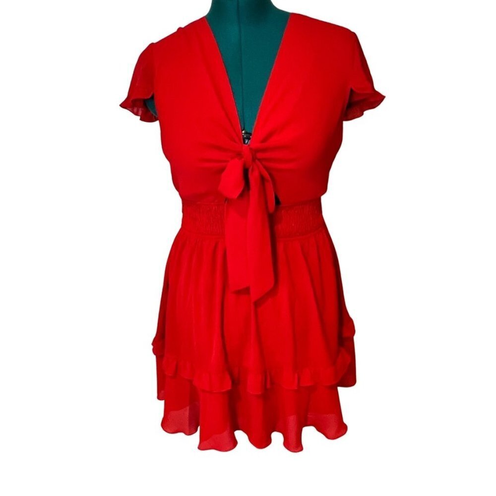 Cocktail Dress with Bow Size Large